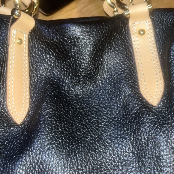 ROSSI Italian black leather hobo style shoulder handbag - Picture 7 of 16